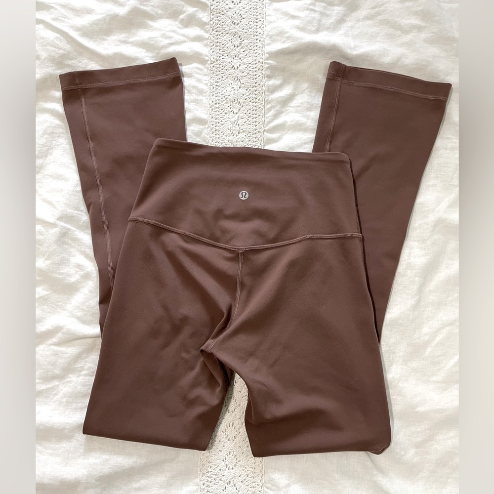EUC Lululemon Align High Rise Mini Flared Pants 28” - Picture 3 of 5